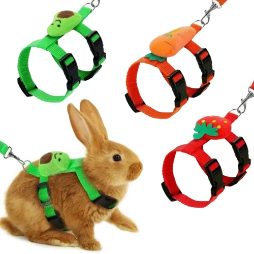 Rabbit Cat Harness and Leash for Small Animals Ferrets Piggies Hedgehogs  Walking