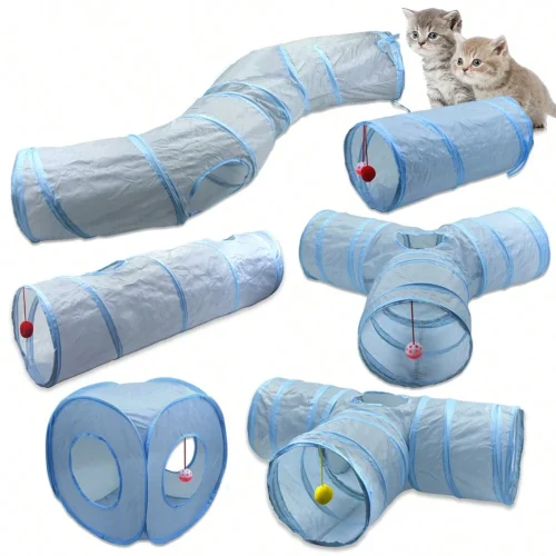 Cat Toys Gray 3-Way Foldable