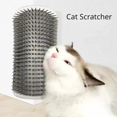 Cat corner brush comb, scratching board product